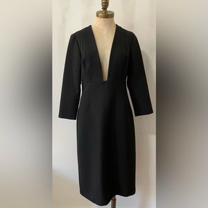 Black Babaton midi dress